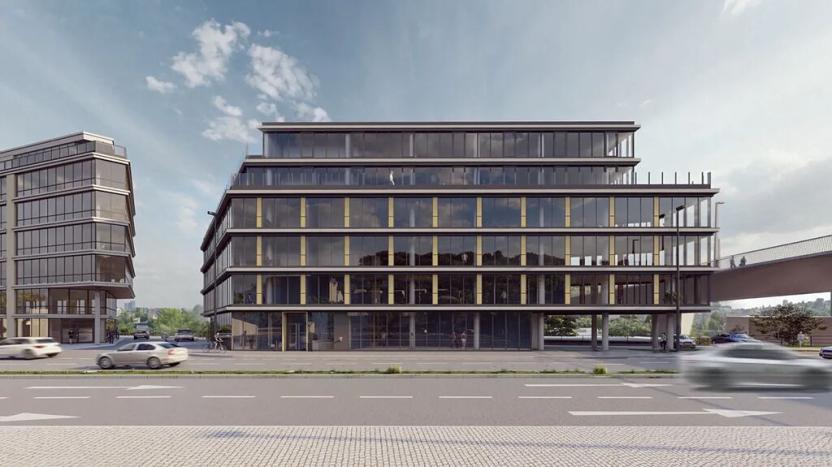 Pronájem kanceláře, Praha - Hlubočepy, Strakonická, 499 m2