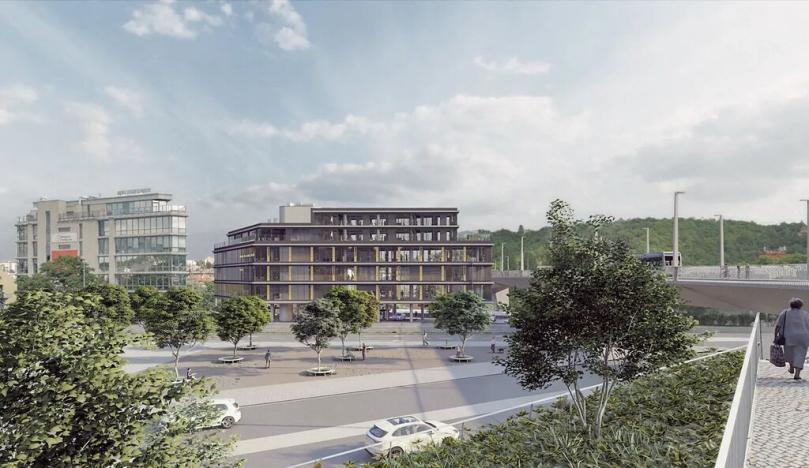 Pronájem kanceláře, Praha - Hlubočepy, Strakonická, 134 m2