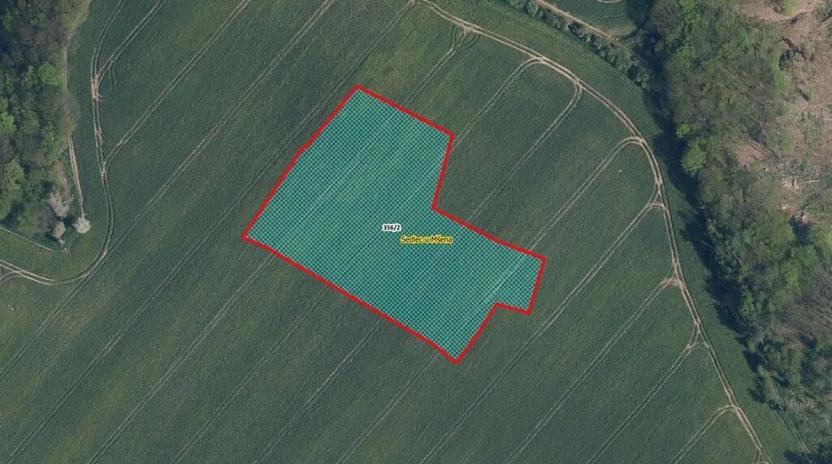 Prodej pole, Mšeno, 9070 m2