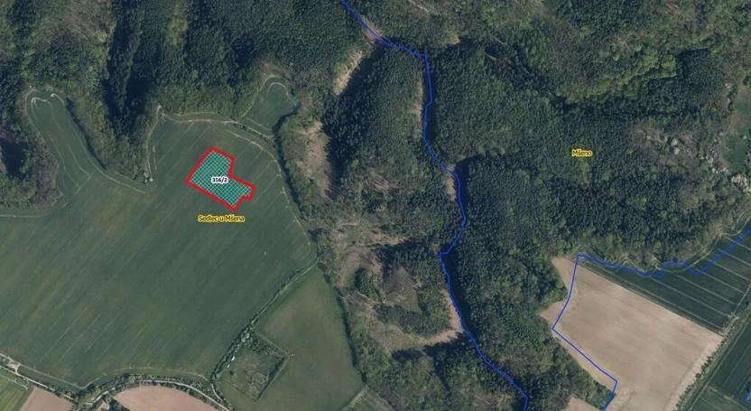 Prodej pole, Mšeno, 9070 m2