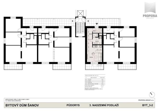 Prodej bytu 1+kk, Šanov, Břízová, 34 m2