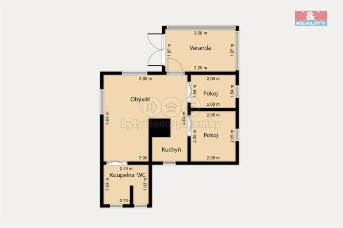 Prodej chaty, Cheb - Podhoří, 34 m2