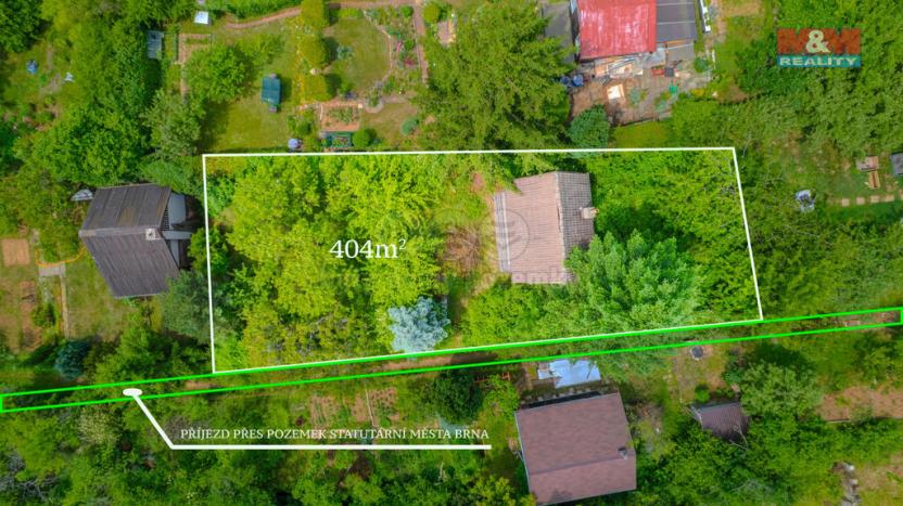 Prodej chaty, Brno - Žebětín, 32 m2