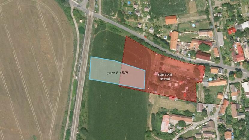 Prodej pozemku pro bydlení, Štětí, 1000 m2
