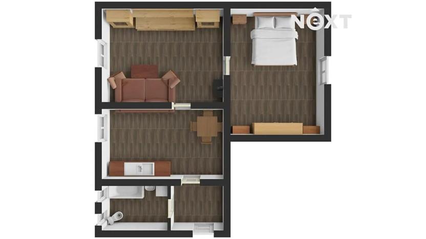 Prodej bytu 2+1, Horní Dvořiště, 70 m2