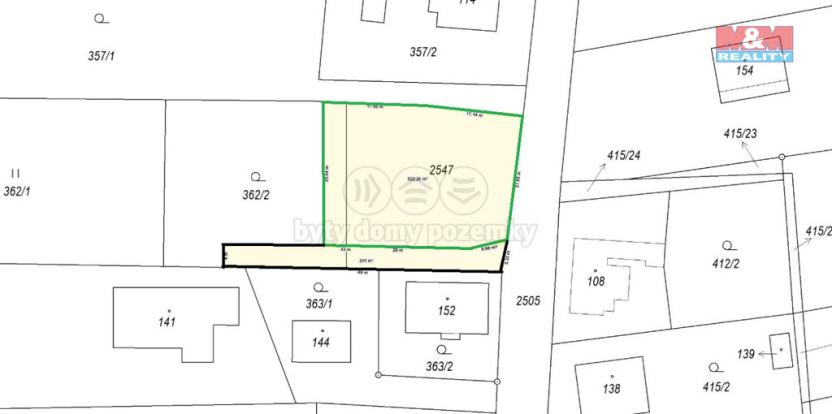 Prodej pozemku pro bydlení, Borovany - Trocnov, 820 m2