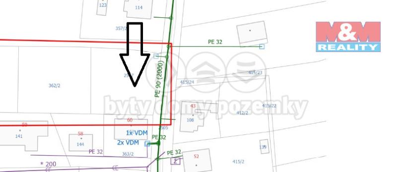 Prodej pozemku pro bydlení, Borovany - Trocnov, 820 m2