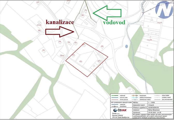 Prodej pozemku pro bydlení, Vimperk, 2904 m2