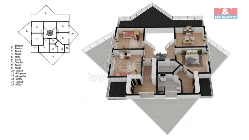 Prodej rodinného domu, Jirny - Nové Jirny, V Zahradách, 350 m2