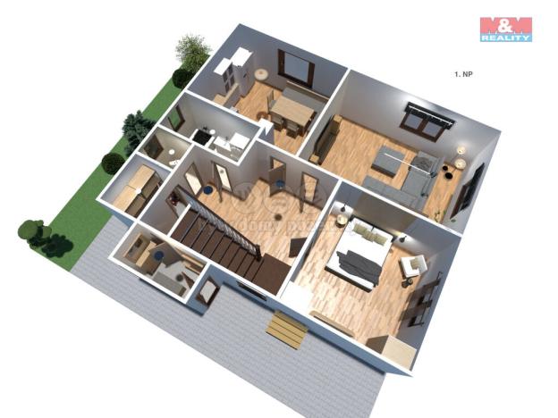 Prodej rodinného domu, Benešov, Nezvalova, 140 m2