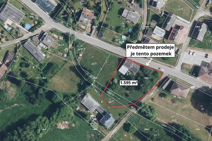 Prodej pozemku pro bydlení, Borovnice, 1595 m2