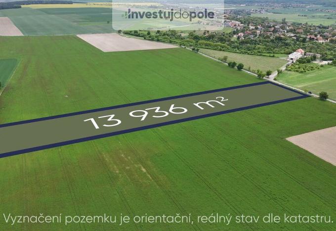 Prodej pole, Velký Borek - Skuhrov, 13936 m2