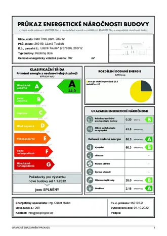 Prodej bytu 5+kk, Lázně Toušeň, Nad Tratí, 196 m2