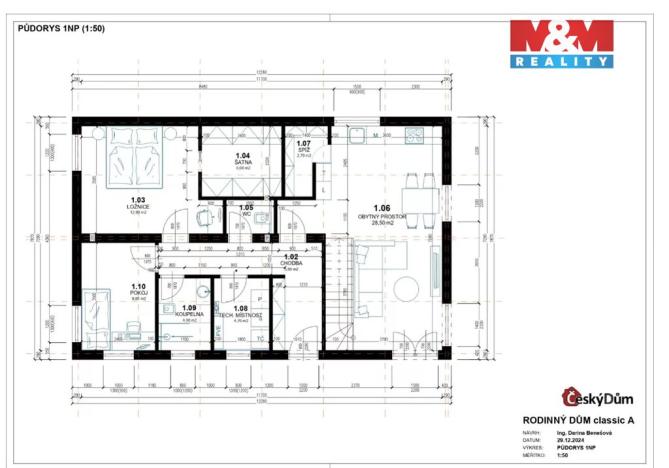Prodej domu na klíč, Újezd nade Mží, 96 m2
