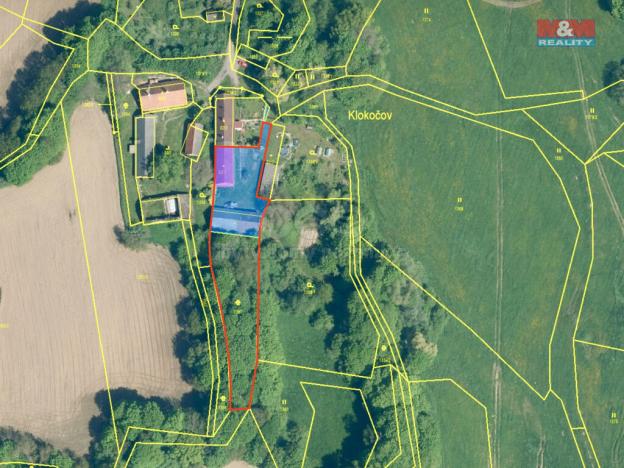 Prodej pozemku pro bydlení, Vlksice - Klokočov, 5600 m2
