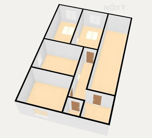 Prodej chalupy, Zábrodí, 170 m2