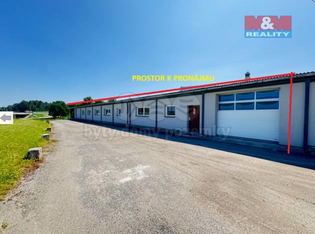 Pronájem skladu, Zubčice - Markvartice, 427 m2