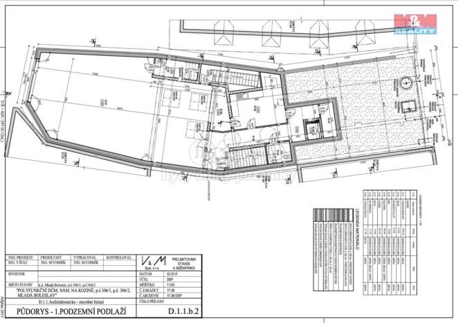 Prodej činžovního domu, Mladá Boleslav, Na kozině, 820 m2