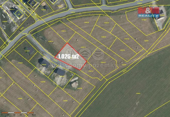 Prodej pozemku pro bydlení, Václavov u Bruntálu - Horní Václavov, 1026 m2