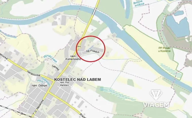 Prodej podílu pole, Kostelec nad Labem, 81 m2