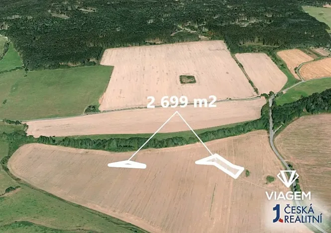 Prodej pole, Vrčeň, 2699 m2