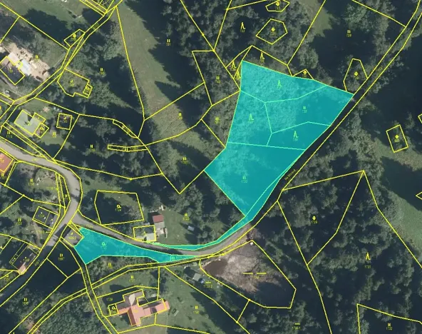 Prodej zahrady, Desná, 5961 m2