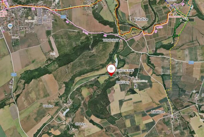 Prodej pozemku, Liběšice, 1354 m2