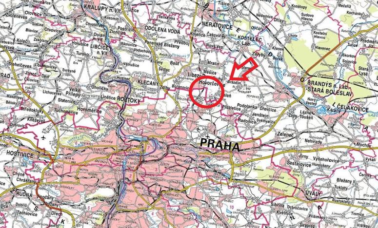 Prodej pole, Praha - Třeboradice, Hamplova, 18878 m2