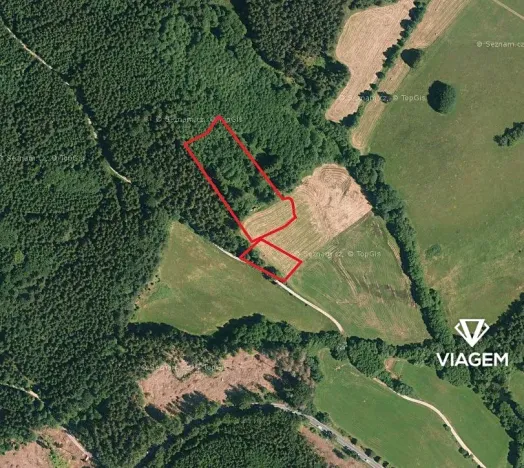Prodej podílu pole, Mrákotín, 5862 m2