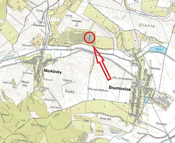 Prodej pole, Morkůvky, 4651 m2