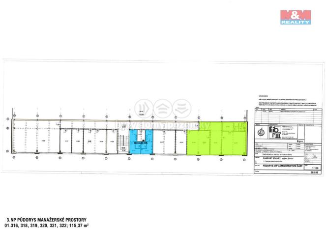 Pronájem kanceláře, Ledeč nad Sázavou, Podolí, 115 m2