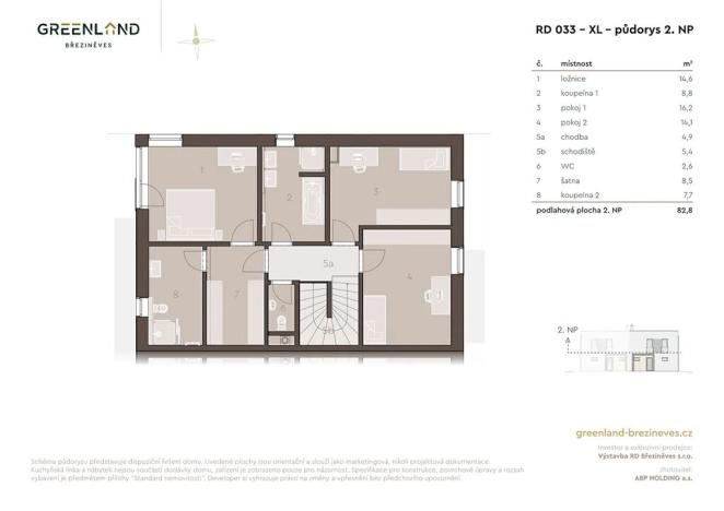 Prodej rodinného domu, Praha - Březiněves, Poštolčí, 161 m2