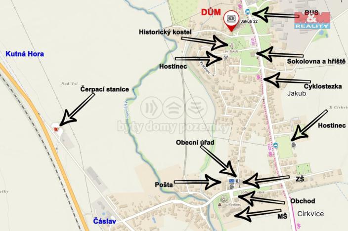 Pronájem obchodního prostoru, Církvice - Jakub, 100 m2
