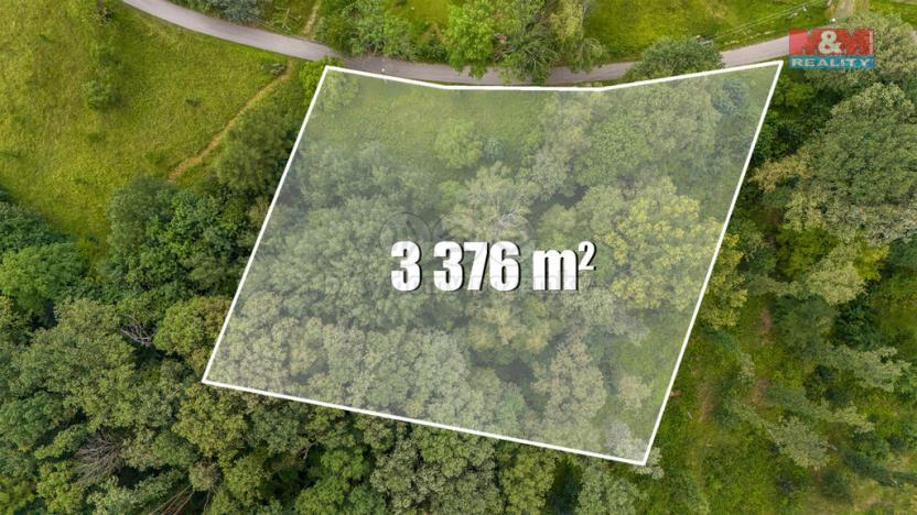Prodej louky, Višňová - Andělka, 3376 m2