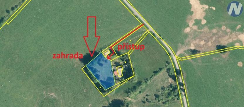 Pronájem zahrady, Nové Hutě, 2010 m2