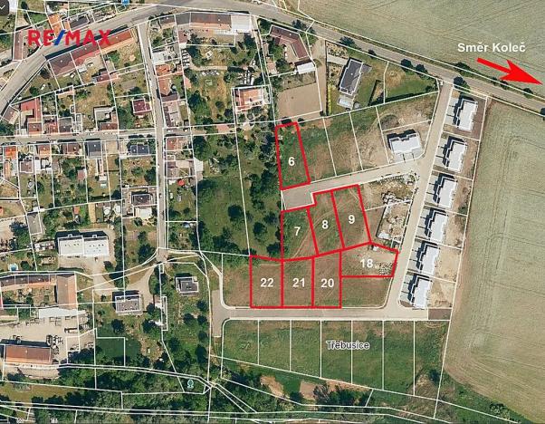 Prodej pozemku pro bydlení, Třebusice, 891 m2