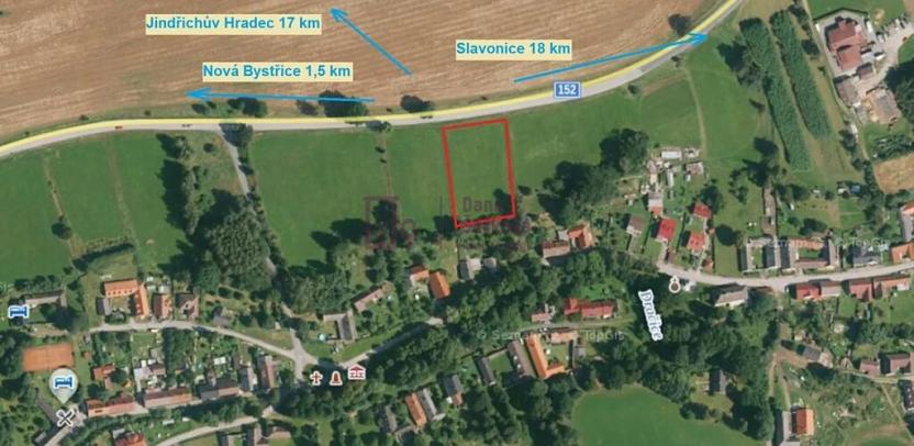 Prodej pozemku pro bydlení, Nová Bystřice, 3213 m2