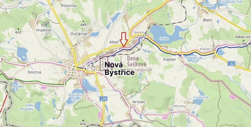 Prodej pozemku pro bydlení, Nová Bystřice, 3213 m2