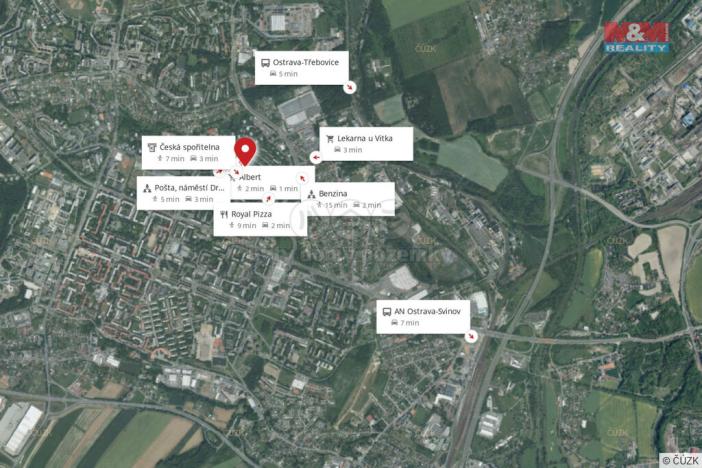 Prodej obchodního prostoru, Ostrava - Poruba, 1. československého armádního sboru, 493 m2