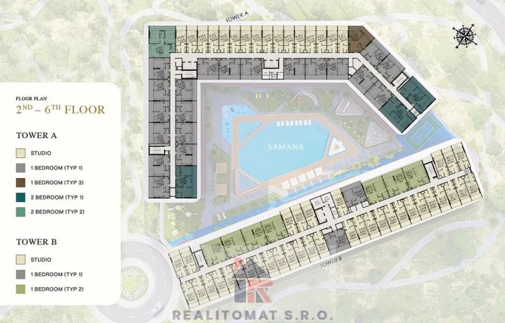 Prodej bytu 1+kk, Dubaj, Spojené arabské emiráty, 40 m2