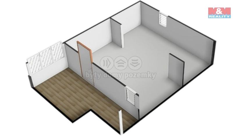 Prodej chaty, Hradec Králové - Roudnička, 25 m2