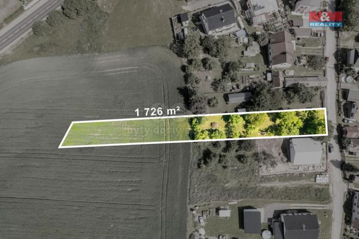 Prodej pozemku pro bydlení, Výrov - Hadačka, 1726 m2