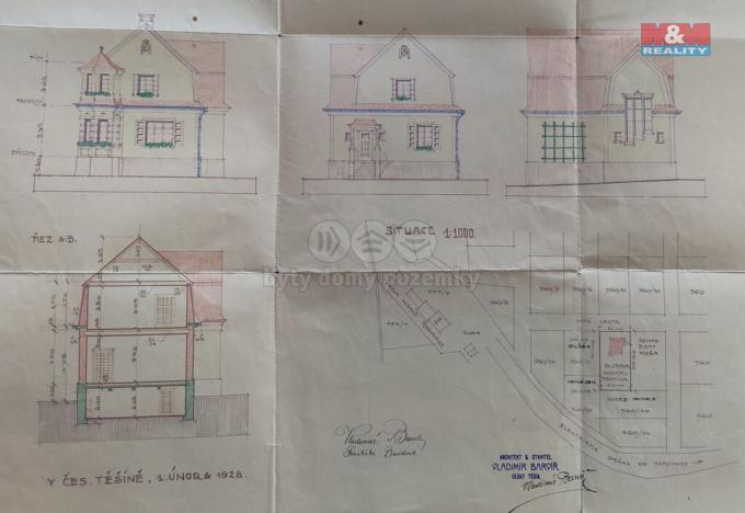 Prodej rodinného domu, Ostrava - Radvanice, Hviezdoslavova, 160 m2