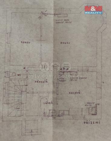 Prodej rodinného domu, Ostrava - Radvanice, Hviezdoslavova, 160 m2