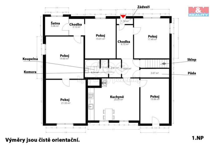 Prodej rodinného domu, Skočice, 147 m2