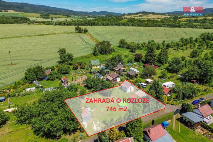 Prodej zahrady, Ostrov - Dolní Žďár, 746 m2