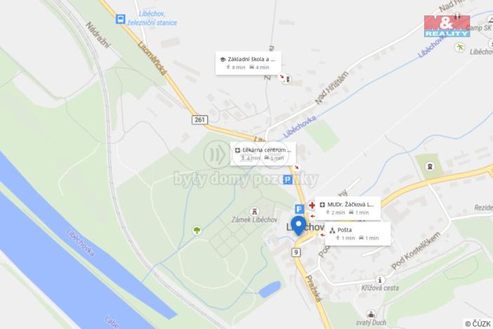 Prodej činžovního domu, Liběchov, nám. V. Levého, 1120 m2