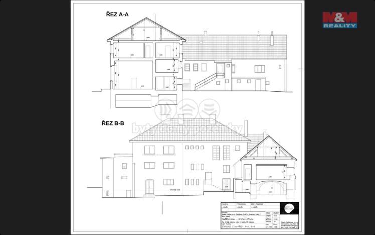 Prodej činžovního domu, Liběchov, nám. V. Levého, 1120 m2