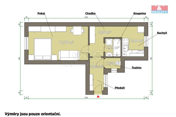 Prodej bytu 1+1, Plzeň - Východní Předměstí, Božkovská, 35 m2