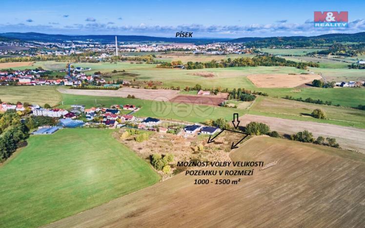 Prodej pozemku pro bydlení, Písek - Smrkovice, 1000 m2